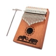 thumbnail image 1 of Advancent 17 Teclas Kalimba Niños Adultos Principiantes Practicando Música Jugando Prop Dedos Piano Regalo de cumpleaños Pulgares Pianos Accesorios para instrumentos musicales, 1 of 6