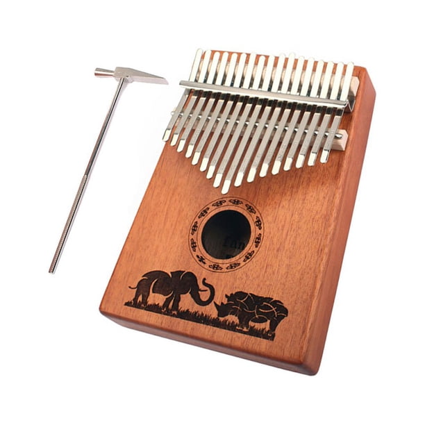 Advancent 17 Teclas Kalimba Niños Adultos Principiantes Practicando Música Jugando Prop Dedos Piano Regalo de cumpleaños Pulgares Pianos Accesorios para instrumentos musicales