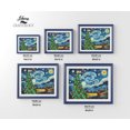 thumbnail image 2 of Christmas Starry Night - Exclusive Premium Diamond Painting Kit, 2 of 7