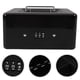 thumbnail image 3 of Caja fuerte pequeña para dinero con cerradura de combinación, organizador de dinero portátil de Metal con bandeja extraíble, caja de almacenamiento bloqueable para efectivo, 3 of 6