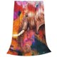 thumbnail image 2 of Fotbe Oil Paintings of Elephants Manta de Franela Acolchonada con Estampado, Súper Suave y Esponjosa, Extra Grande para Sofá, Cama, Uso Todo el Año-60"x50", 2 of 7