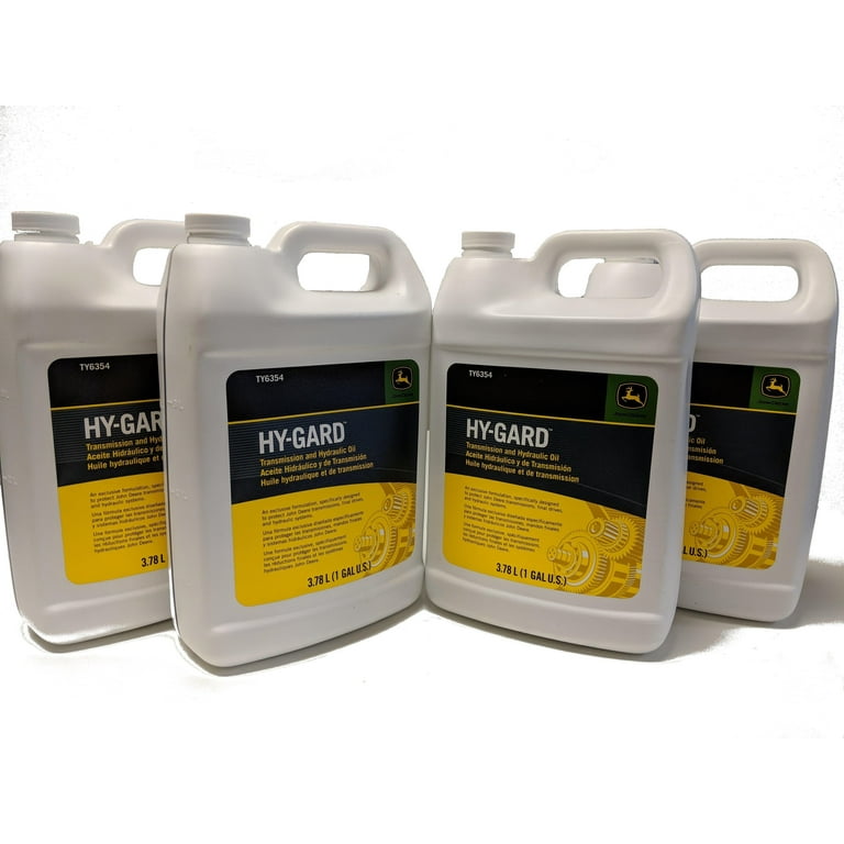 John Deere, Hy-Gard hydraulic oil, TY6354, 4 Gallons - Walmart.com