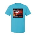 thumbnail image 2 of 1971 Hemi Plymouth Cuda American Muscle Car | Mens Cars and Trucks Graphic T-Shirt, Light Turquoise, 2XL, 2 of 3