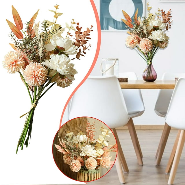 Rama de hoja artificial - Follaje decorativo de tela de seda verde | 19.8 pulgadas de largo | Planta falsa realista | Hogar, Oficina, Boda, Evento, Fiesta, Decoración de vacaciones | 1 Pieza | Hojas