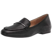 Naturalizer Women's Emiline-L Loafer, Black Leather, 10
