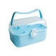 thumbnail image 5 of Organizador de accesorios para el cabello, lindo contenedor de almacenamiento multiusos portátil con cerradura Azul, 5 of 9