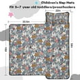 thumbnail image 5 of Bulldog Dog and Flower Florals Toddler Nap Mats for Kids Preschool,Sleeping Mat Bag or Kids,Toddler Sleeping Bag,Toddler Nap Mat or Daycare, 5 of 6