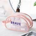 thumbnail image 1 of Bolsa De Playa Transparente E Impermeable, Neceser, Bolsa De Maquillaje, 30x20x10 Cm, Separador Para Ropa Seca Y Hmeda, Espacio Para Baador Y Gafas De Natacin, Ideal Para La Playa, La, UKHBMC, 1 of 9