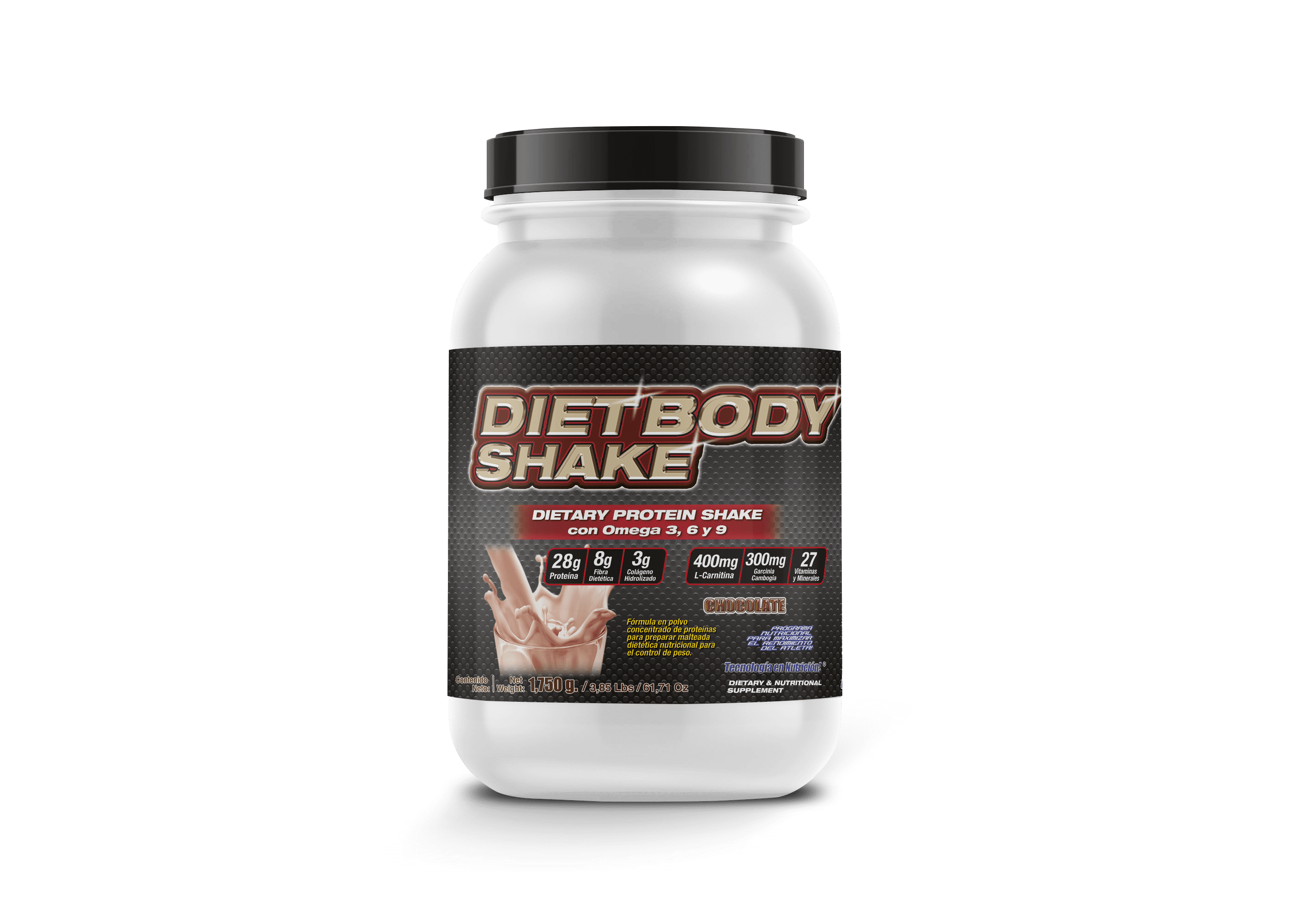 Bodyform Shake Diet Body Shake 1,750gr Sabor Chocolate F&nt F&nt | Walmart en línea