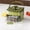 Green, variant on Compact Double Layer Ice Cube Tray with Lid and Storage Bin, Pull-Out Ice Drawer with Handle for Kitchen Use