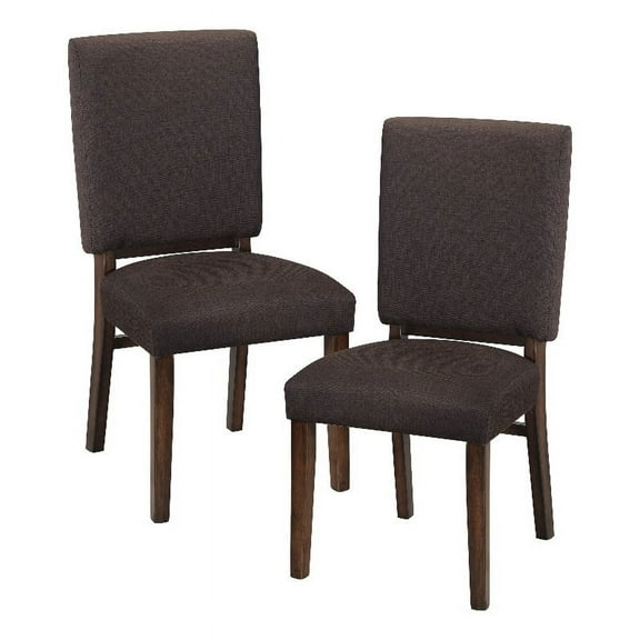 Lexicon Sedley Asian Hardwood Dining Room Chair in Walnut (Set of 2)
