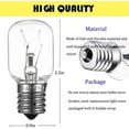 thumbnail image 2 of 3PCS 8206232A Whirlpool Microwave Light Bulb Kei 125V 40W Microwave Bulb E17, 2 of 9