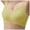 Yellow, variant on Toimothcn Women's Brassiere Solid Color Ice Silk Seamless Solid Color Slim Fit Soft Support Breathable Comfortable Bra Comfy Womens Bras