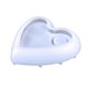 thumbnail image 1 of Molde de silicona para bandeja de vela o taza con forma de corazón - Molde para fundiciones de resina epoxi, molinillo de velas Molde de silicona para portavelas de amor semitridimensional, 1 of 5