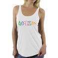 thumbnail image 1 of Awkward Styles Women's Autism Autistic Support Graphic Racerback Tank Tops for Autism Awareness, 1 of 4