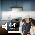 thumbnail image 4 of Broan-NuTone 30" Under Cabinet Rangehood, ENERGY STAR, 350 Max Blower CFM, Black Stainless, 4 of 6