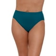 thumbnail image 2 of Aqua Green, Women's Mid Rise Brief, Lagoon Blue, Medium, 2 of 4