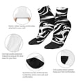 thumbnail image 5 of Rocae Leopard And Zebra 2 for Premium Adult Socks,Comfortable, Breathable, and Durable Socks, Perfect for Everyday Wear, 5 of 7