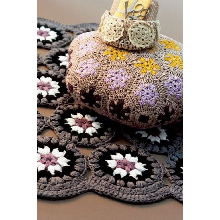 Handmade Crochet Granny Square Motif Ready to Shipping, Crocheted