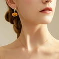 thumbnail image 4 of Eye Catching Pumpkin Earrings for Halloween Celebrations - Accessories for Spooktacular Nights and Festive Occasions, 4 of 5
