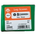 thumbnail image 2 of The Hillman Group 3/8" Zinc-Plated Steel Hex Lag Screw, 2 of 2