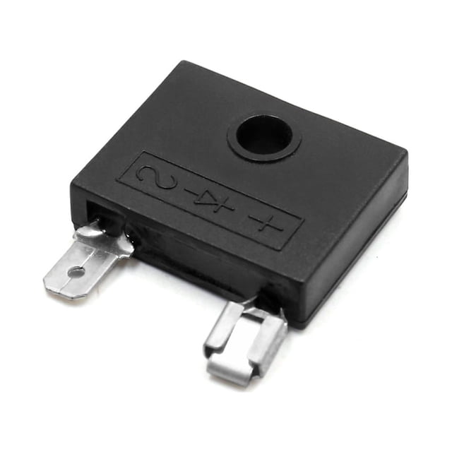 2 Patillas Regulador de Voltaje Negro Rectificador para Motocicleta AX-100