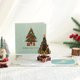 thumbnail image 4 of Herramienta para hornear galletas de fondant tridimensional con temática navideña con juego de sellos de émbolo, pan de jengibre para niño/niña, muñeco de nieve, Papá Noel, árbol de Navidad, reno,, 4 of 5