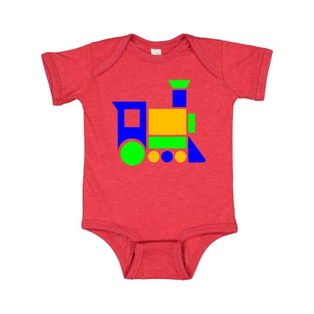 

Inktastic Cute Colorful Train Gift Baby Boy or Baby Girl Bodysuit