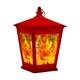 thumbnail image 4 of Linterna colgante con luz LED navideña, adorno navideño de 4,92x3,54x2,24 pulgadas, iluminación de escritorio, luz nocturna de Navidad para exteriores , Papá Noel rojo, 4 of 8