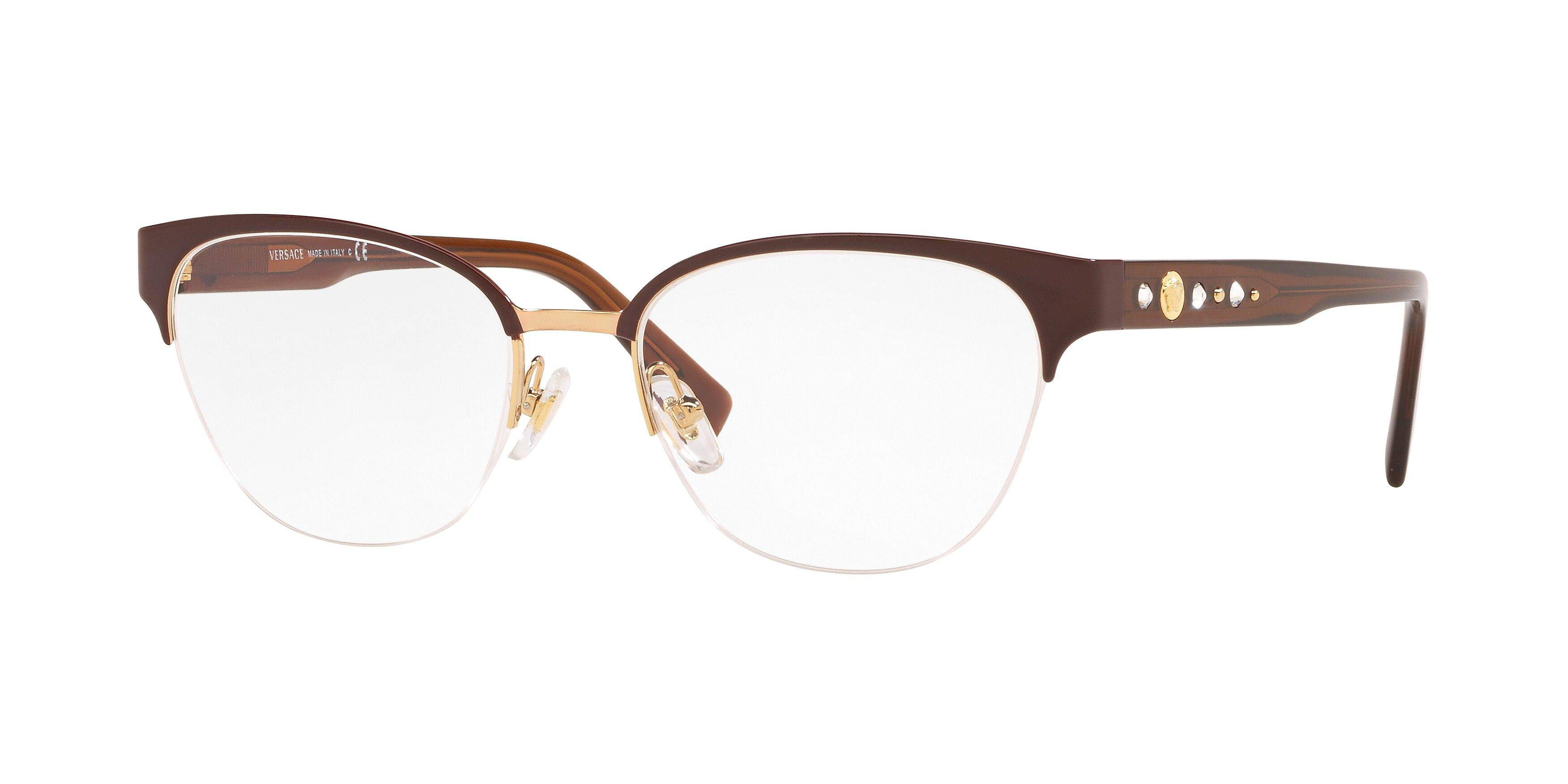 red versace eyeglasses