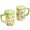 Salt and Pepper Shakers, variant on Lemon Tabletop Collection