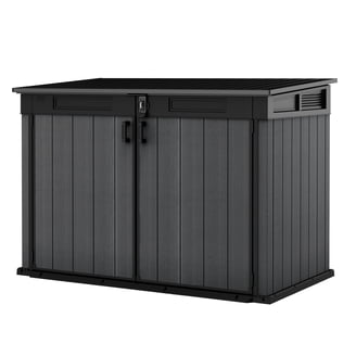 Keter Oakland 11x7.5 Ft Outdoor Garden Tool Shed with Windows