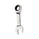 thumbnail image 2 of Llave Trinquete Rápida 72 Dientes Corto Mini Llave Torx Extremo Abierto Llave Hardware Reparación Automóviles Dos Vías Que Ahorra Mano Obra (17 Mm), 2 of 8