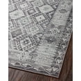 thumbnail image 7 of ZIO-03 Charcoal, Slate 3-6" x 5-6" Size Rug, 7 of 7
