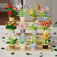 thumbnail image 2 of Eternal Flower Puzzle Building Blocks - Creative Assembly Ornaments, Perfect for Spring Festival & Valentine's Day Gifts, 2 of 5
