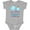 AC-Heather Grey, variant on Inktastic My Yaya Whale-y Loves Me Boys or Girls Baby Bodysuit