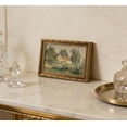 thumbnail image 6 of Vintage Carved Gold Frame Canvas Wall Art Classical Nature Landscape Painting Picture Wall Decor Rustic Cottage Garden Poster Print Artwork for Bedroom Living Room Office Home Decoration, 6 of 17