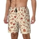 thumbnail image 1 of Fotbe Red Wine Traje de Baño para Hombre – Shorts de Natación de Secado Rápido con Forro y Bolsillos-Medium, 1 of 6