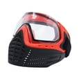 thumbnail image 2 of Máscara de esgrima Equipo de protección Correa ajustable Ligero Portátil Protección facial de esgrima Entrenadores de esgrima Máscara para mascarilla Rojo Negro, 2 of 8