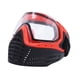 thumbnail image 2 of Máscara facial de esgrima Protección facial de esgrima Cómoda y transpirable Correa ajustable Protector facial Equipo de protección para entrenamiento Rojo Negro, 2 of 8