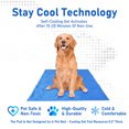 thumbnail image 3 of Dog Cooling Mat, Medium - Pressure Activated Cooling Mat for Dogs and Cats - No Water or Refrigeration Needed - Non-Toxic Gel Cooling Pad, Ideal for Home and Travel - 19.5x15.7 Inches, 3 of 8