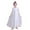 white, variant on Junior Bridesmaid Dress Prom Party Dresses Long Flower Girl's Dress