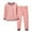 Pink, variant on REDARER Boys -Lined Thermal Underwear Set | Winter Warm Base Layer Top & Bottom | Soft Kids Pajamas for Indoor Outdoor Activities,6-8 Years