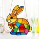 thumbnail image 5 of Adornos de Pascua, regalos de Pascua, conejos de Pascua, estilo acrílico, adorno colgante de granja para ventana, hogar, ventana, jardín, decoración de granja, regalo, colgante, 5 of 7