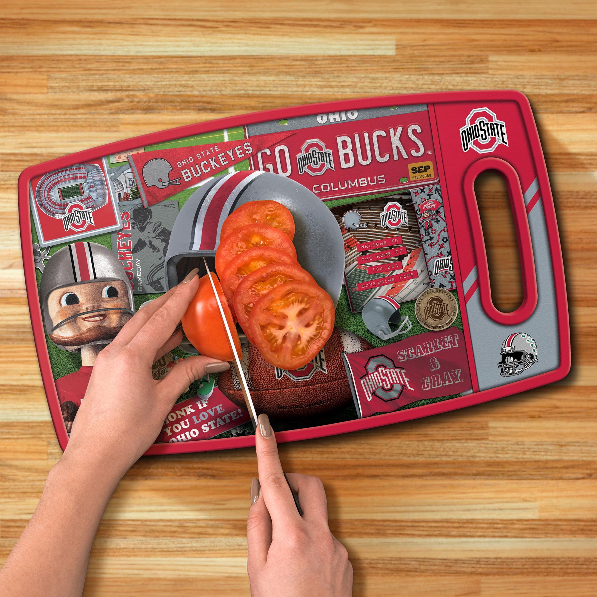 Ohio State Buckeyes Retro Series Cutting Board