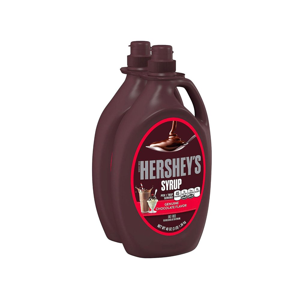 Branded Hershey's Chocolate Syrup (48 oz., 2 ct.) Pack of 2 Walmart