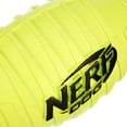 thumbnail image 2 of Nerf Dog Blitz Squeak Football Toy, Green, 7-Inch, 2 of 2