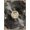 Black Silver Cream, Pattern 13, variant on Design&I 8'x10' Washable Area Rug Record Retro Spinning Disc With Concentric Groove Rings Vinyl Flowing Dynamic for Living Room, Family Extra Large Skid-Resistant Low Profile