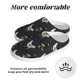 thumbnail image 6 of Fotbe Cartoon Rooster Pattern Women's Fuzzy Curly Fur Memory Foam Loafer Slippers Indoor Outdoor Slippers Winter Home Shoes-40/41, 6 of 7