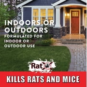 RatX Rodent Killer Bait Pellets for Rats & Mice – Poison Free, Pet Safe Indoor & Outdoor Use Pellets 8 oz. Bag - 620100